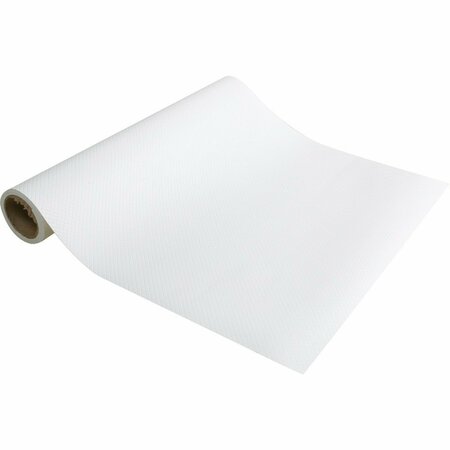 CON-TACT BRAND 12 In. x 5 Ft. White Non-Adhesive Shelf Liner 05F-C5T11-01